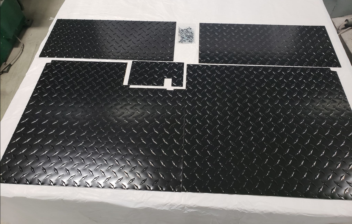 Diamond Plate Garage Floor Mat