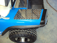 Ezgo Marathon Golf Cart Diamond Plate NO STEP COVERS Custom look