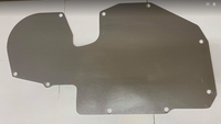 1968- 74 Chevrolet X Body Camaro, Nova, or Firebird A/C Delete Panel 0.090THICK Aluminum #156