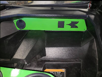 Kawasaki KRX 1000 Dash Panels- dash trim plate - Orange